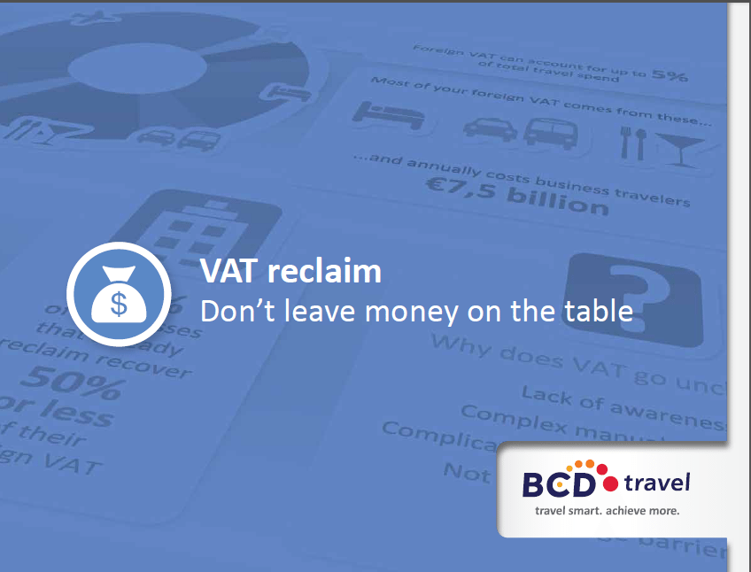 VAT reclaim - BCD Travel white paper