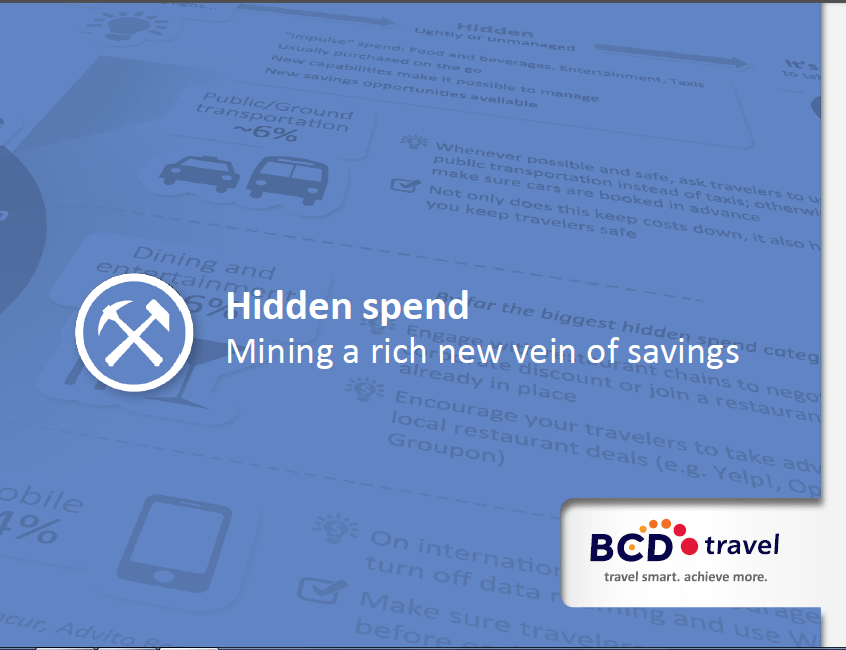 Hidden Spend - BCD Travel white paper