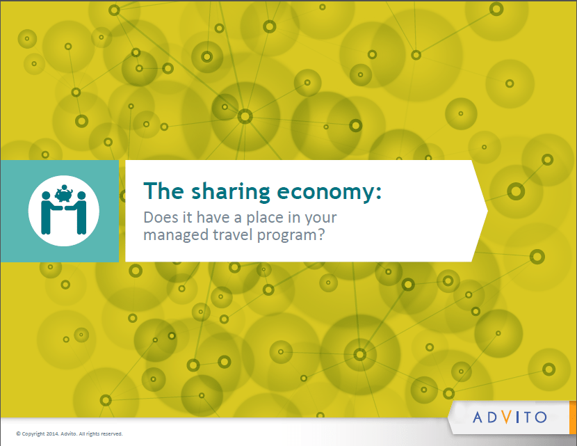 The sharing economy: Does it have a place in your managed travel program? - white paper